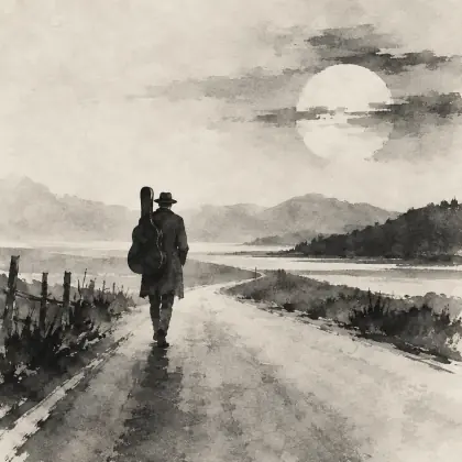 Traveling Light - poem by - Leonard Cohen
