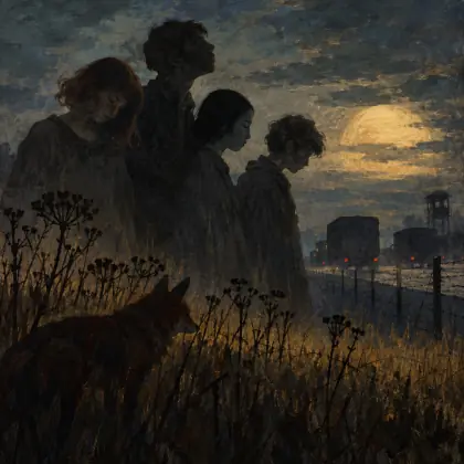 Dog Fox Field - poem by - Les Murray