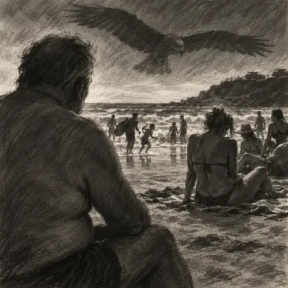 On Home Beaches - poem by - Les Murray