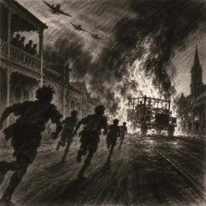 The Burning Truck - poem by - Les Murray