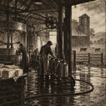 The Butter Factory - poem by - Les Murray
