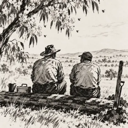The Mitchells - poem by - Les Murray