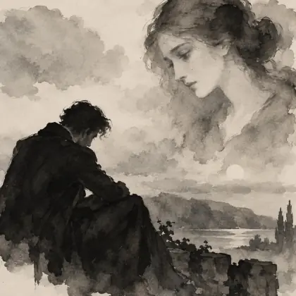 And Wilt Thou Weep When I Am Low? - poem by - Lord Byron
