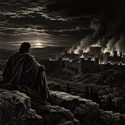 From the Last Hill That Looks on Thy Once Holy Dome - poem by - Lord Byron