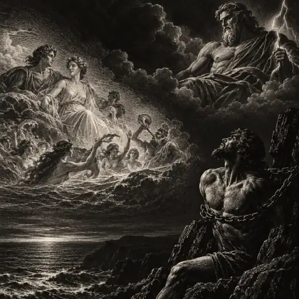 From the Prometheus Vinctus of Aeschylus - poem by - Lord Byron