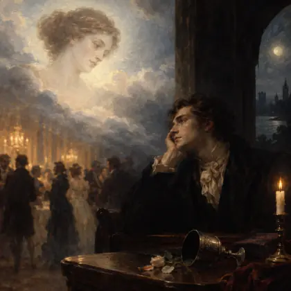 If Sometimes in the Haunts of Men - poem by - Lord Byron