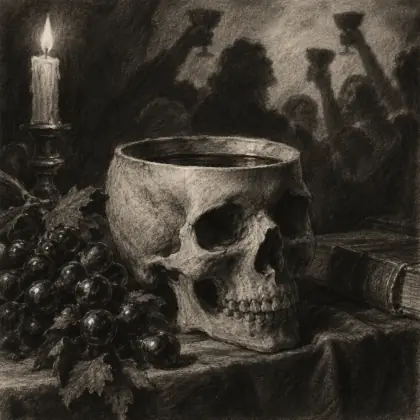 Lines Inscribed Upon a Cup Formed from a Skull - poem by - Lord Byron
