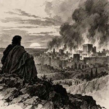 On the Day of the Destruction of Jerusalem by Titus - poem by - Lord Byron