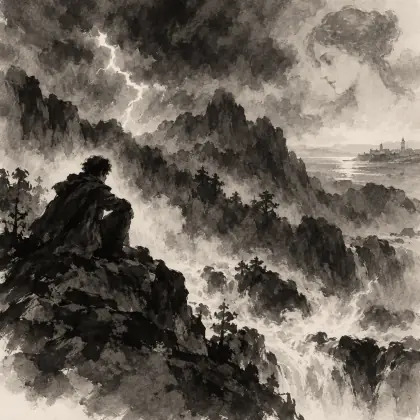 Stanzas Composed During a Thunderstorm - poem by - Lord Byron