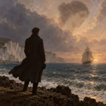 Stanzas to a Lady, on Leaving England - poem by - Lord Byron