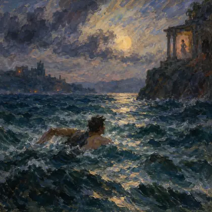 Written After Swimming from Sestos to Abydos - poem by - Lord Byron