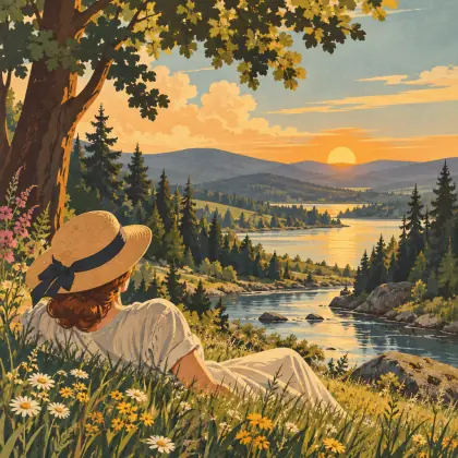 A Day Off - poem by - Lucy Maud Montgomery
