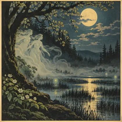 An April Night - poem by - Lucy Maud Montgomery