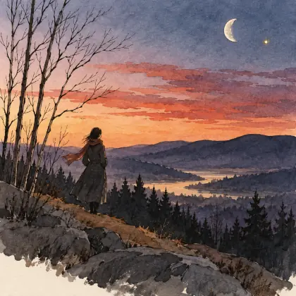 An Autumn Evening - poem by - Lucy Maud Montgomery