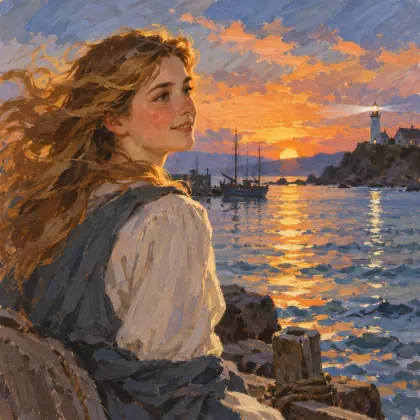 My Longshore Lass - poem by - Lucy Maud Montgomery