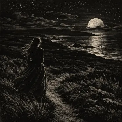 Night - poem by - Lucy Maud Montgomery