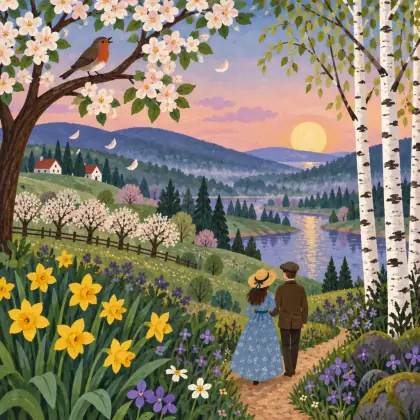 Spring Song - poem by - Lucy Maud Montgomery