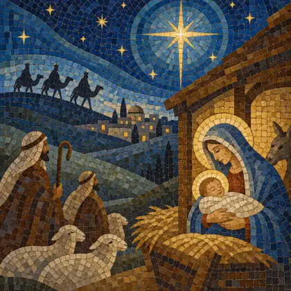 The Christmas Night - poem by - Lucy Maud Montgomery
