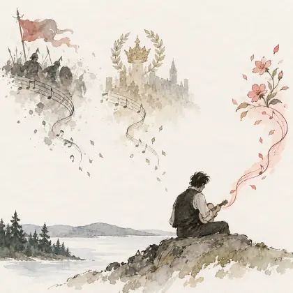 The Three Songs - poem by - Lucy Maud Montgomery