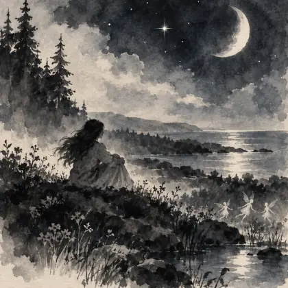 The Truce of Night - poem by - Lucy Maud Montgomery