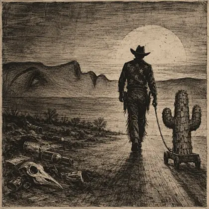 Backdropp Addresses Cowboy - poem by - Margaret Atwood