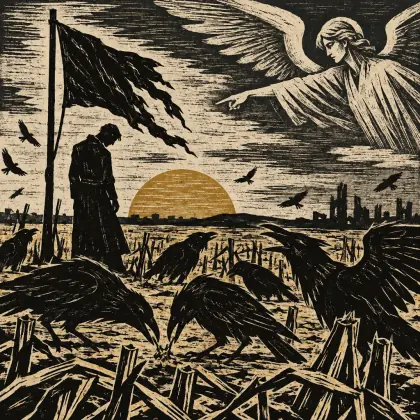 Crow Song - poem by - Margaret Atwood