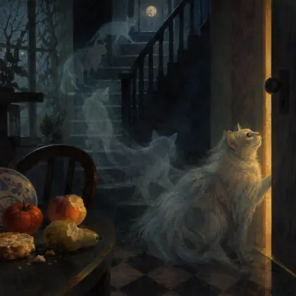 Ghost Cat - poem by - Margaret Atwood