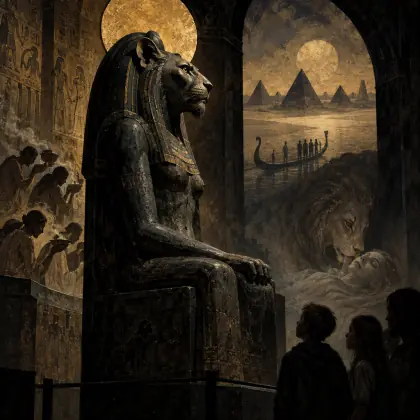 Sekhmet, the Lion-headed Goddess of War - poem by - Margaret Atwood