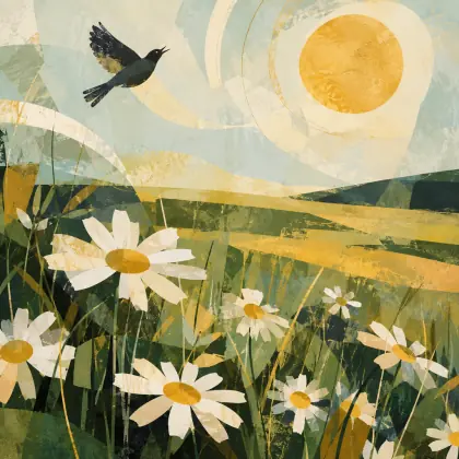 Daisies - poem by - Mary Oliver