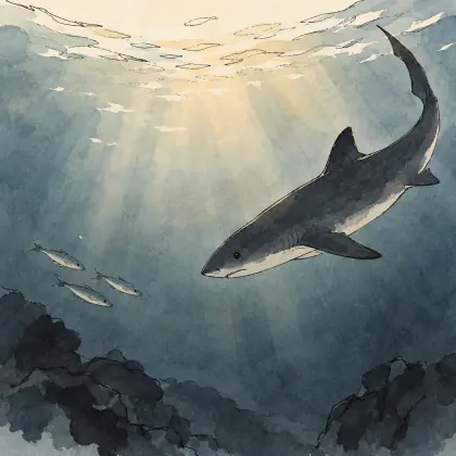 Dogfish - poem by - Mary Oliver