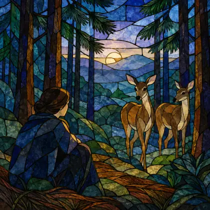 Five A.m. in the Pinewoods - poem by - Mary Oliver
