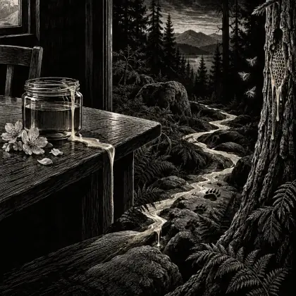 Honey at the Table - poem by - Mary Oliver