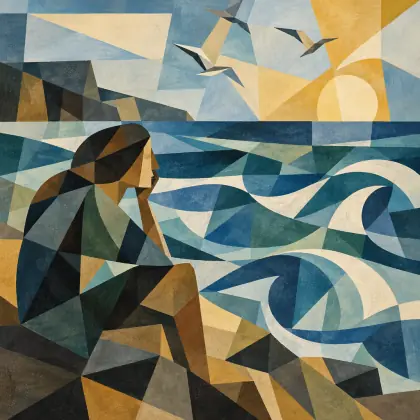 I Go Down to the Shore - poem by - Mary Oliver