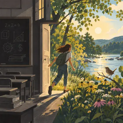 Just as the Calendar Began to Say Summer - poem by - Mary Oliver