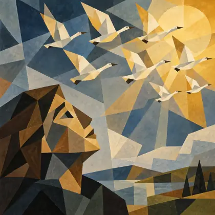 Snow Geese - poem by - Mary Oliver