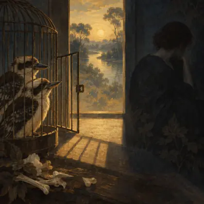 The Kookaburras - poem by - Mary Oliver