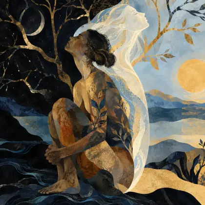 The Spirit Likes to Dress Up - poem by - Mary Oliver