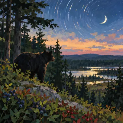 The Truro Bear - poem by - Mary Oliver