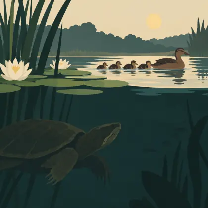 Turtle - poem by - Mary Oliver
