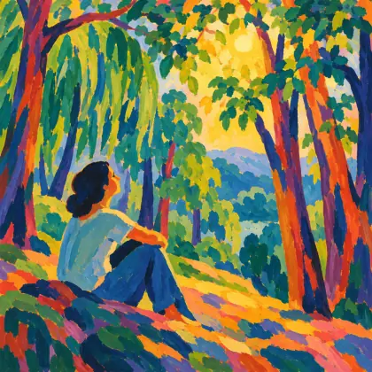 When I Am Among the Trees - poem by - Mary Oliver