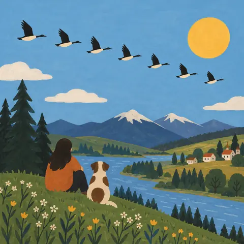 Wild Geese - poem by - Mary Oliver