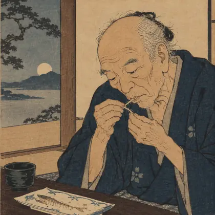 A Man Infirm - poem by - Matsuo Basho