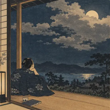 Clouds - poem by - Matsuo Basho