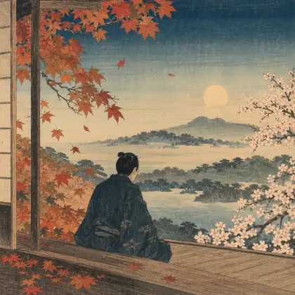 First Day of Spring - poem by - Matsuo Basho