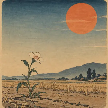 Flower - poem by - Matsuo Basho