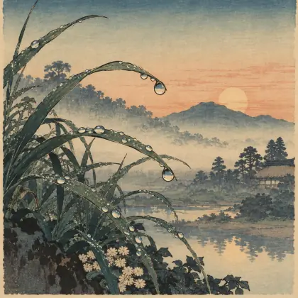 I Like to Wash - poem by - Matsuo Basho