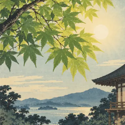 It Is with Awe - poem by - Matsuo Basho