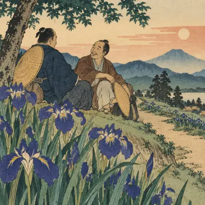 Long Conversations - poem by - Matsuo Basho