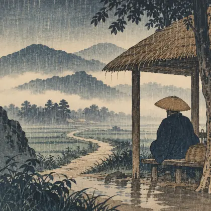 Passing Through the World - poem by - Matsuo Basho