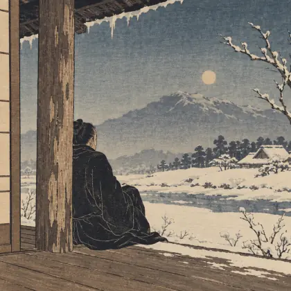 Winter Seclusion - poem by - Matsuo Basho